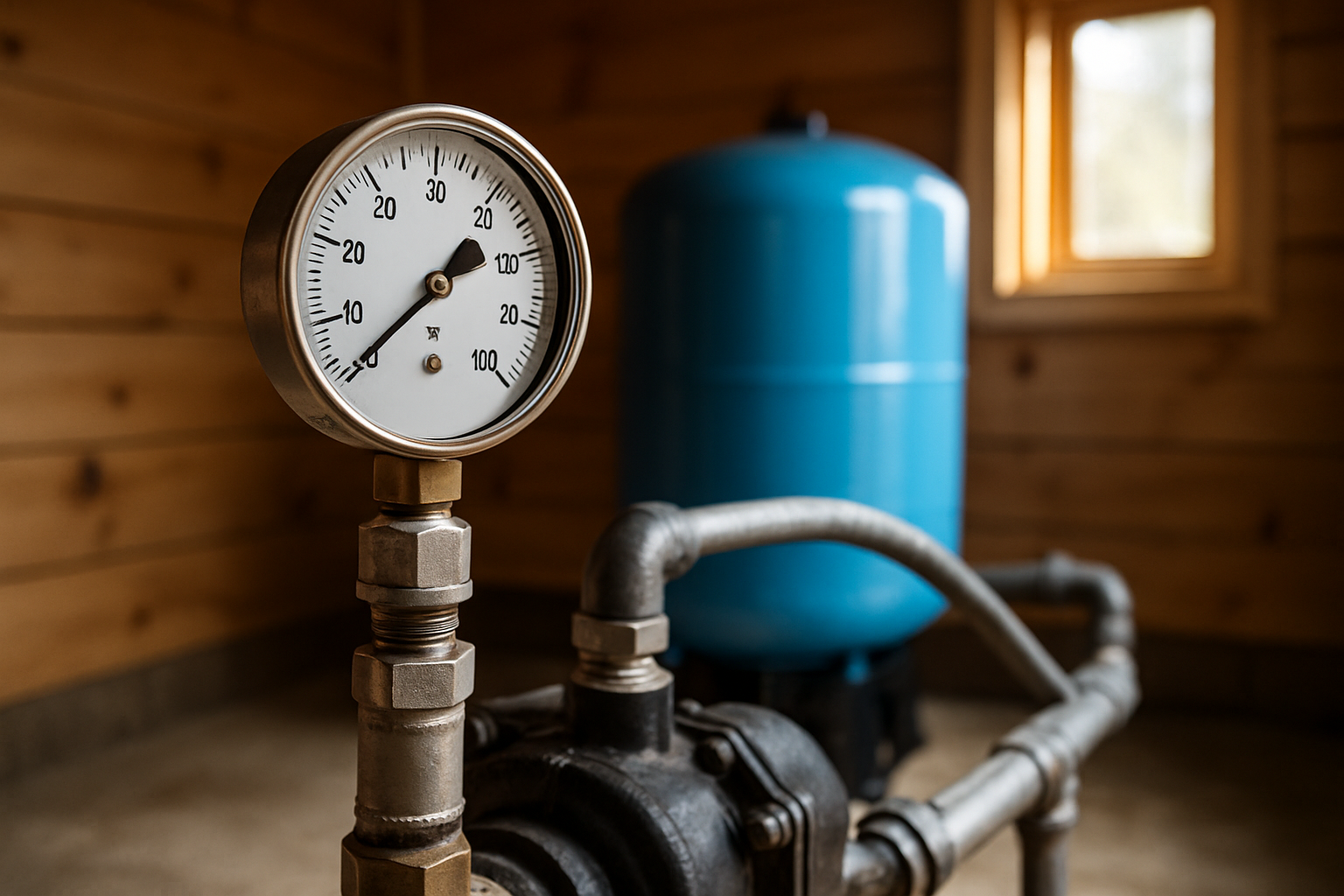 Low water pressure from faucet