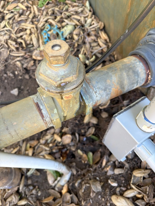 Rusty water treatment in Adelanto