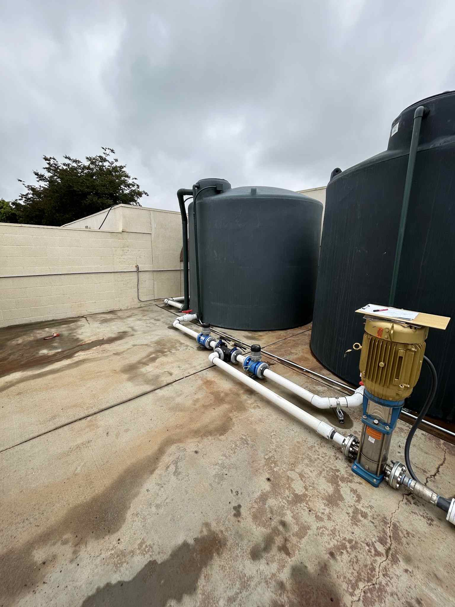 Well water system maintenance