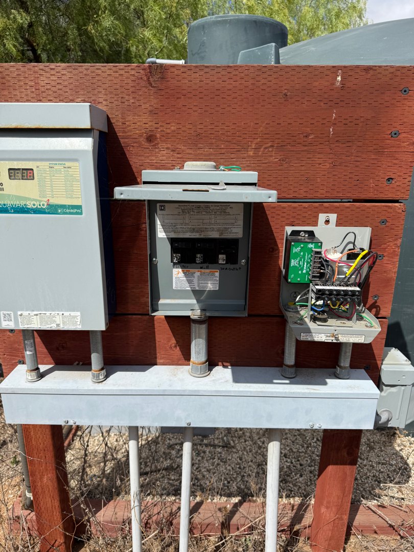 Pump installation in Escondido