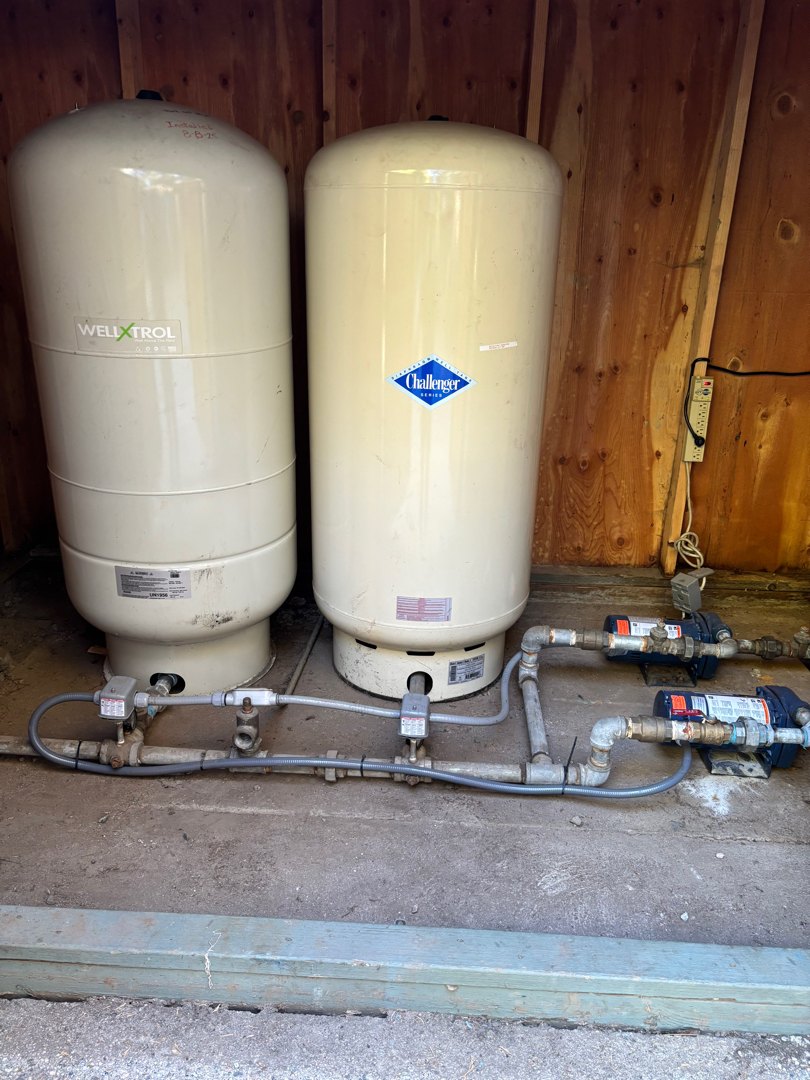Pressure tank replacement in Crestline