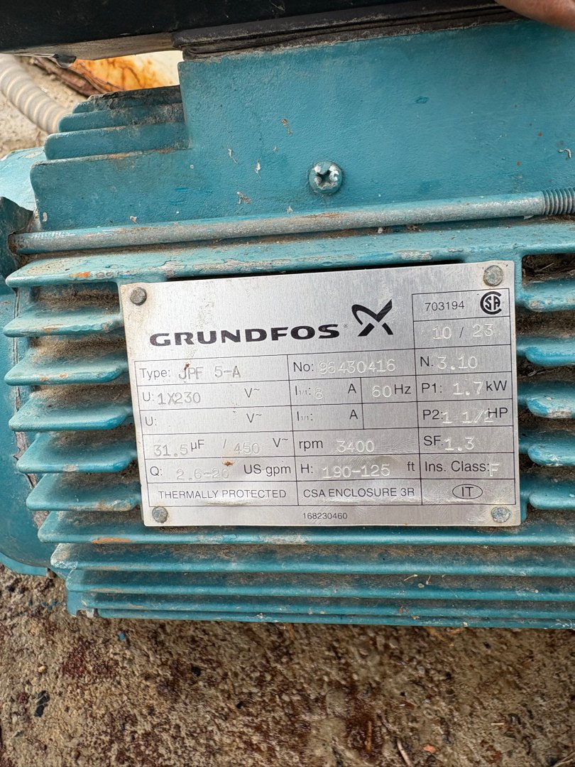 Well diagnostic in Ramona