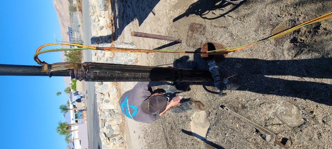 Pull pump in Desert Hot Springs