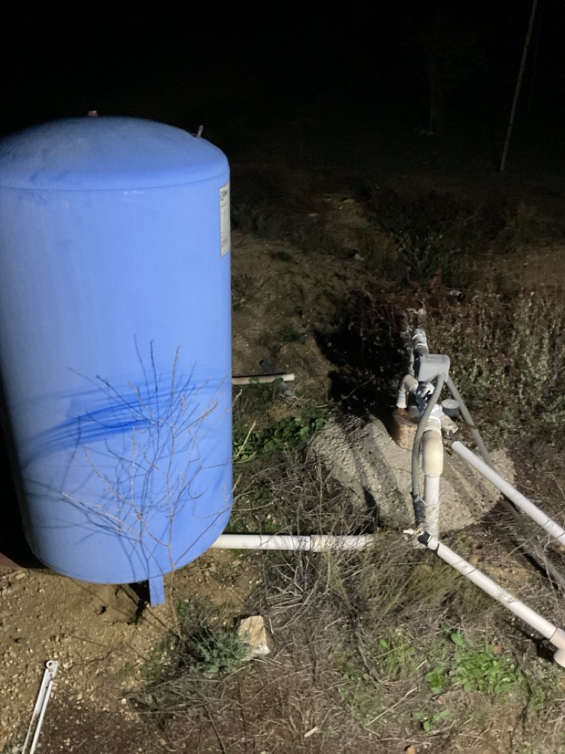 Pressure tank replacement in Warner Springs
