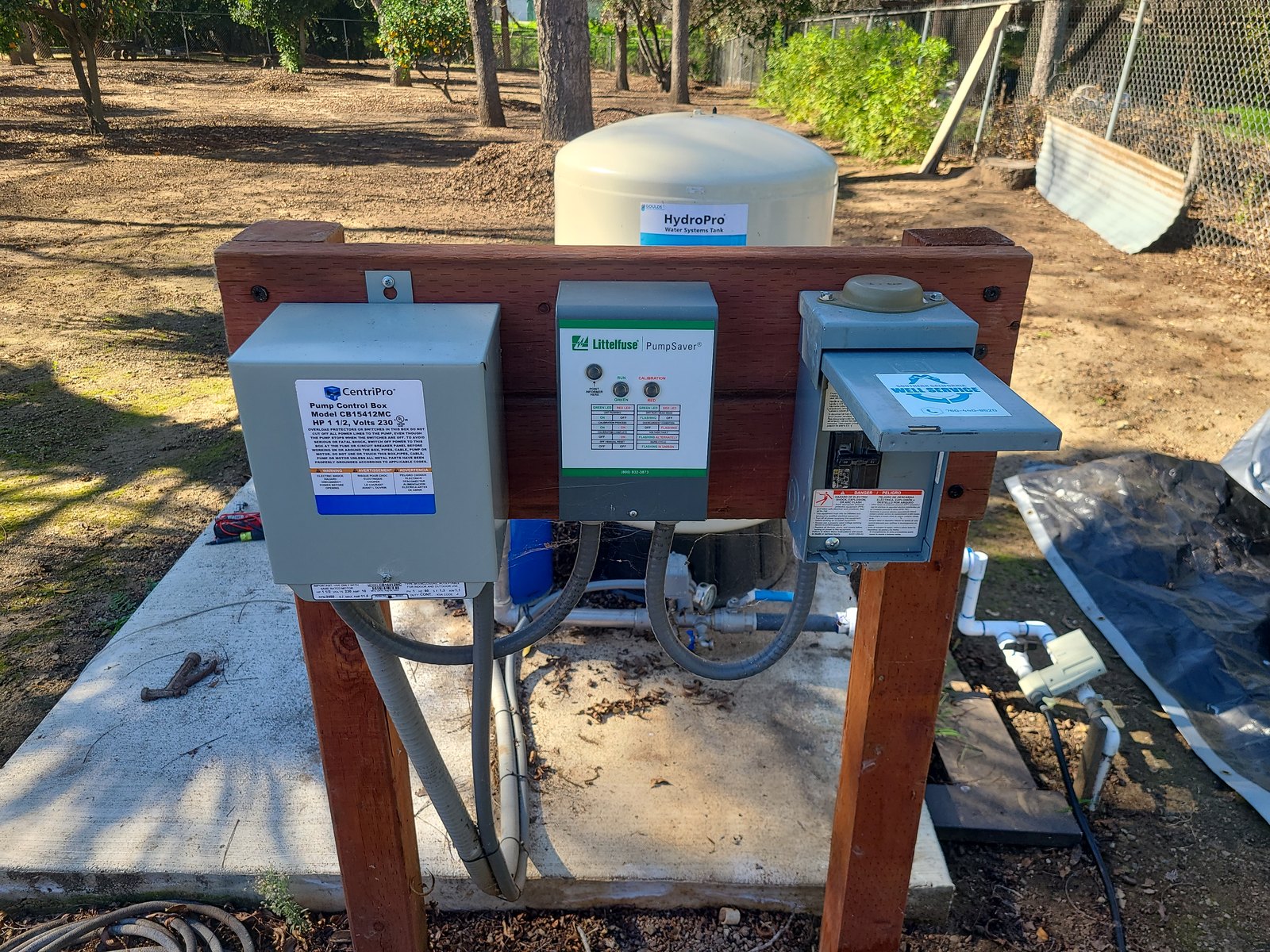 Pressure tank replacement in Vista