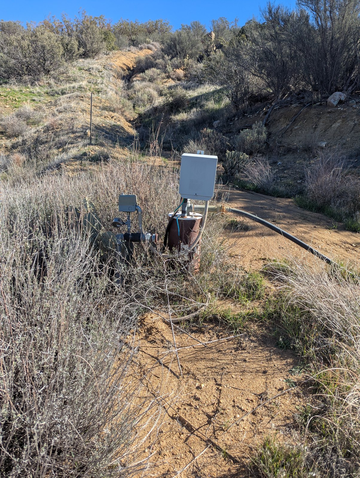 Well service in Anza