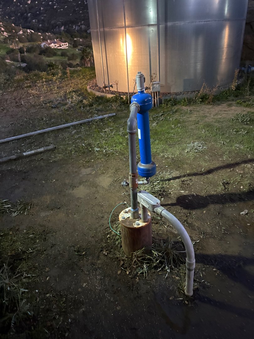 Pump replacement in Ramona