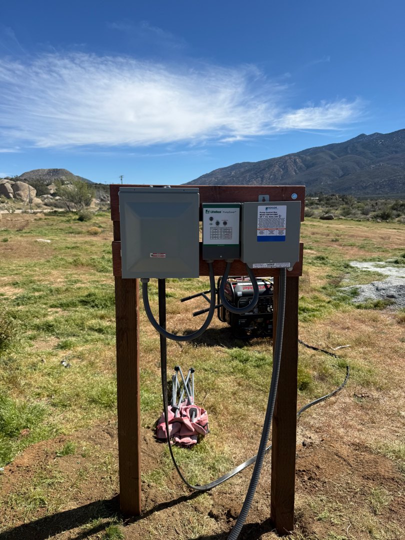 Well service in Mountain Center