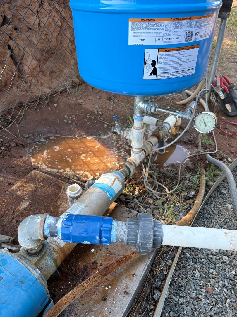 Pressure tank replacement in El Cajon