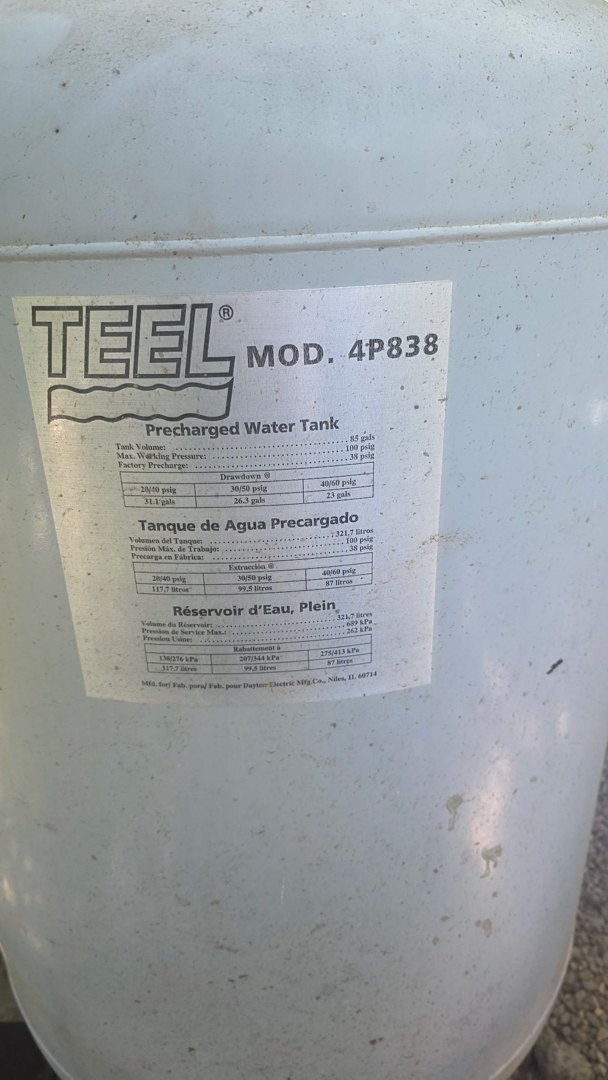 Pressure tank replacement in Pauma Valley