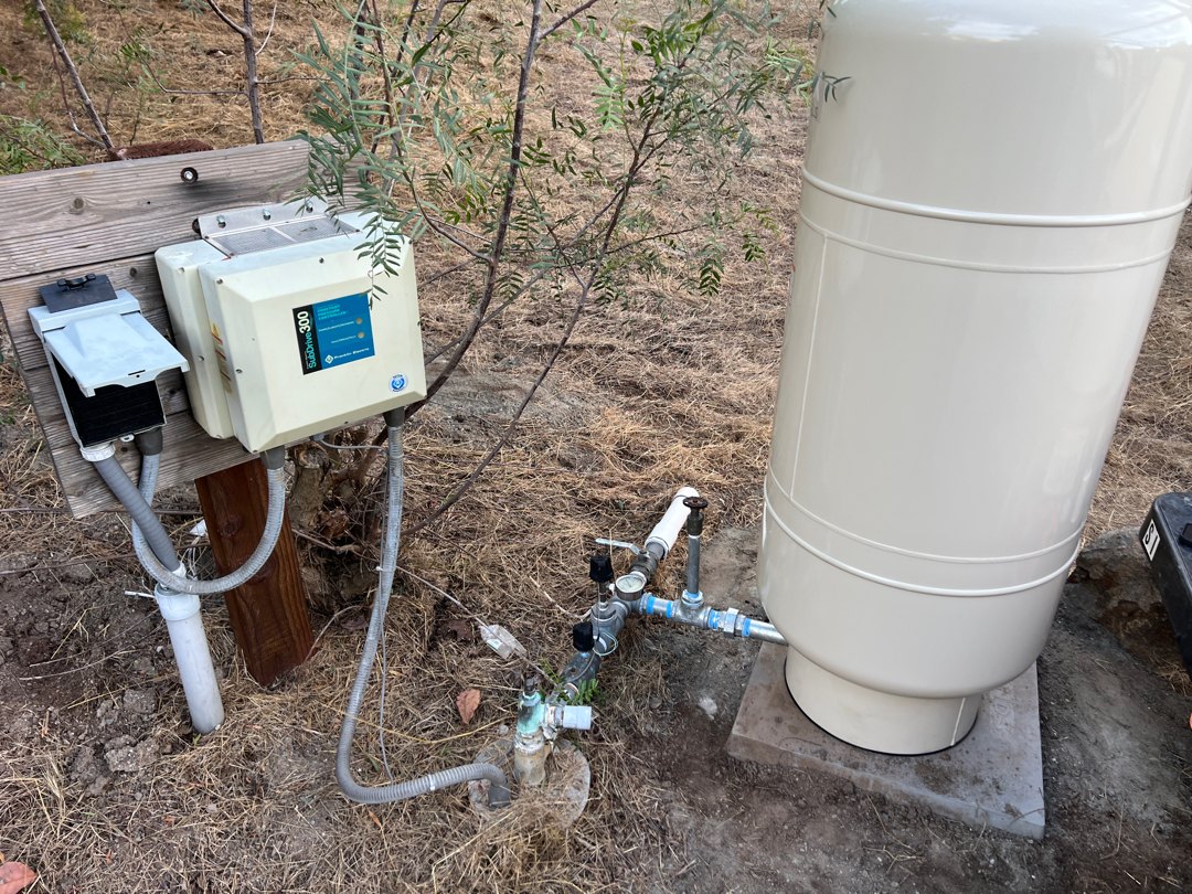 Pressure tank replacement in Poway