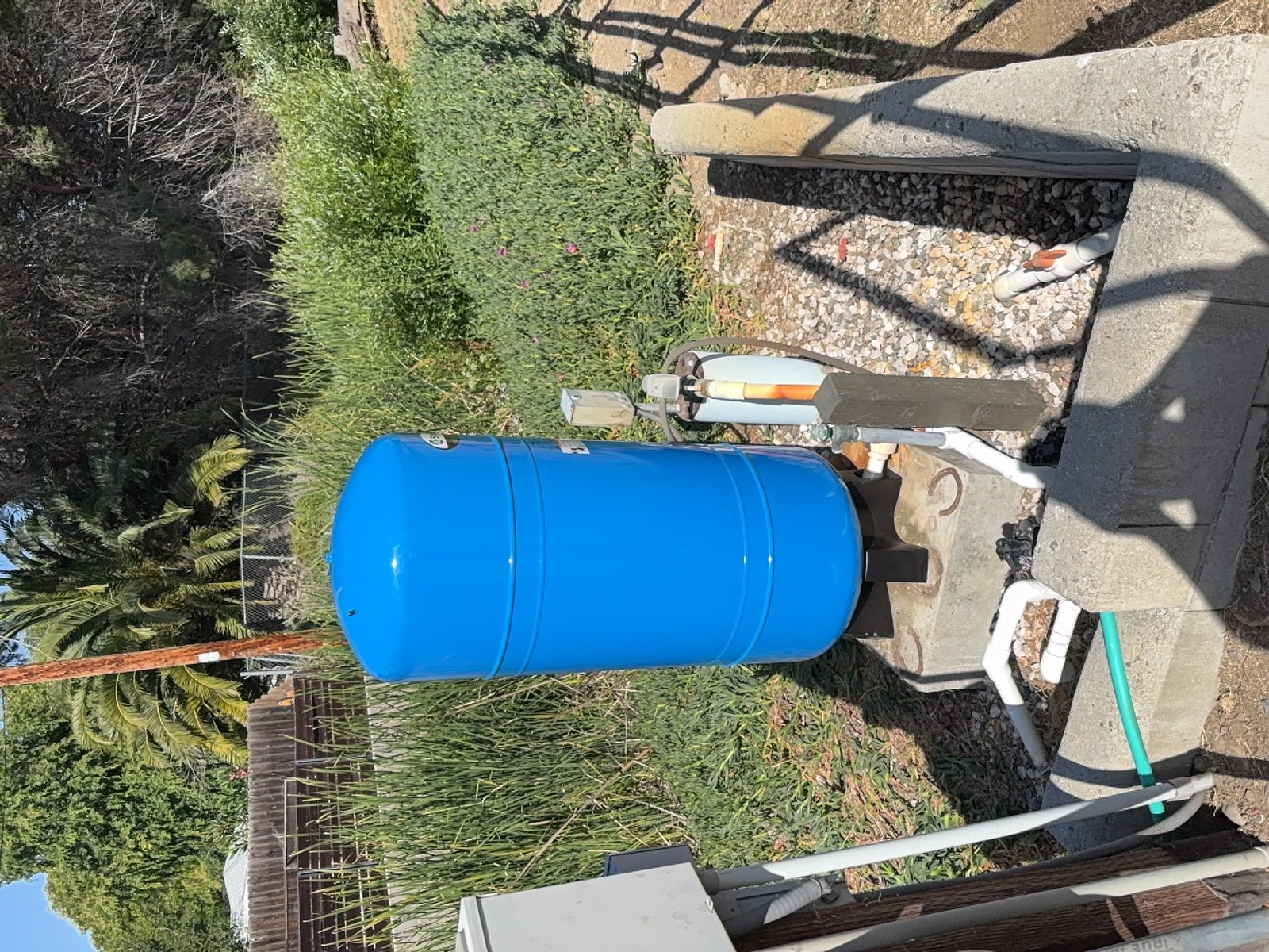Pressure tank replacement in Poway