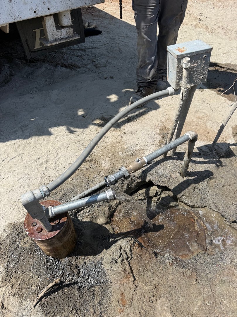 Pump installation in Colton