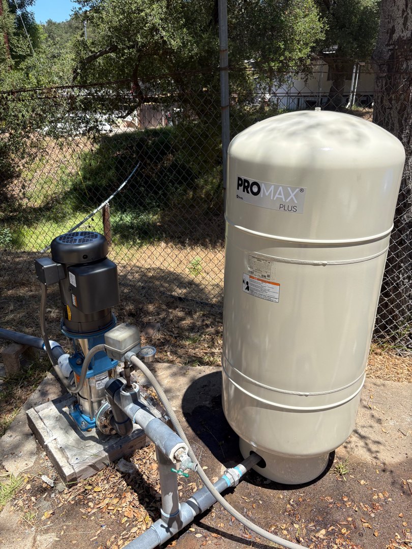 Pressure tank replacement in Escondido