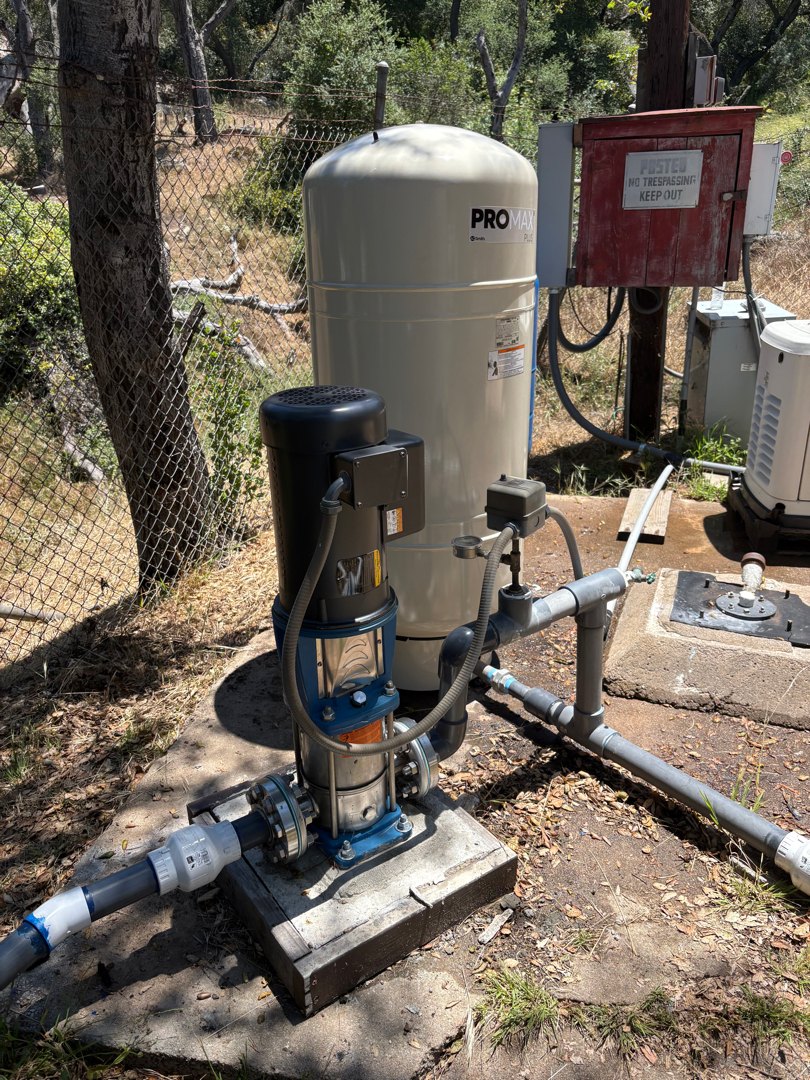 Pressure tank replacement in Escondido