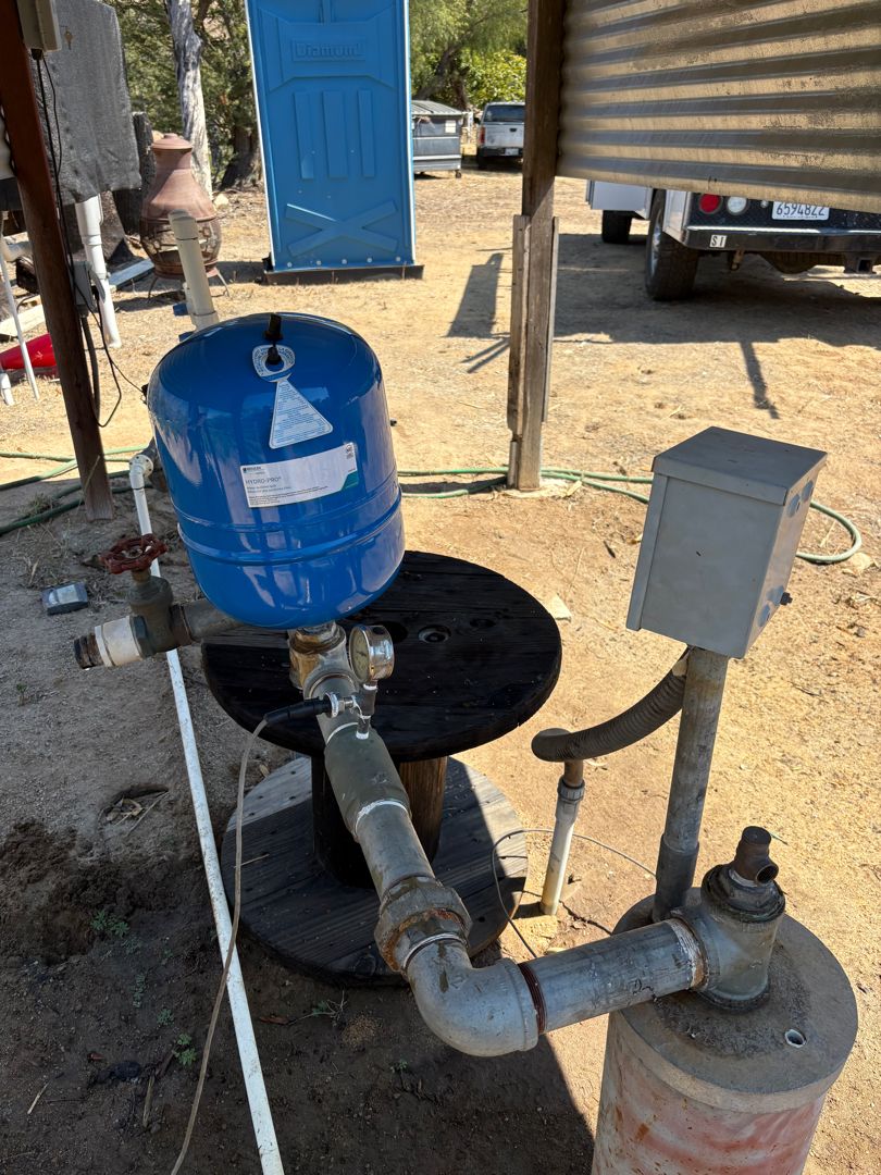 Pressure tank replacement in Vista