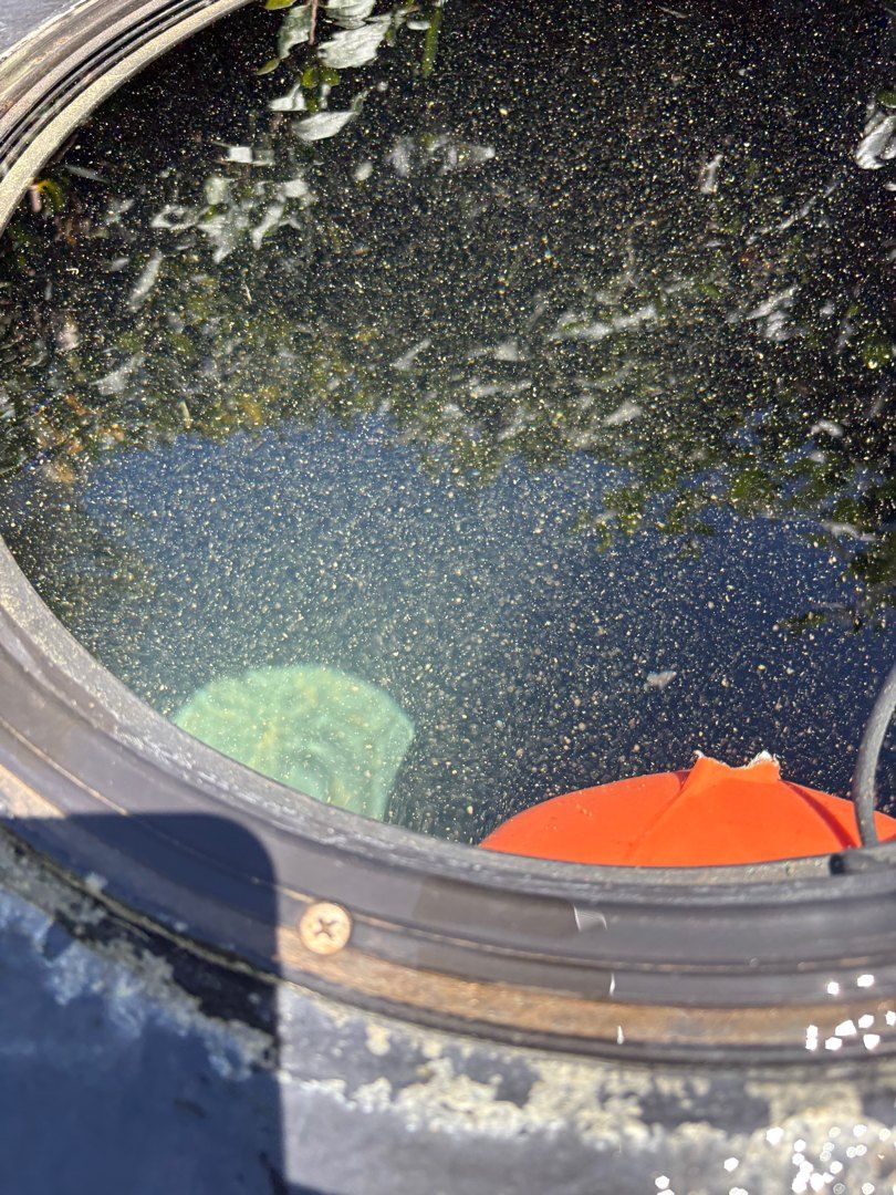 Tank float inspection detail in Fallbrook