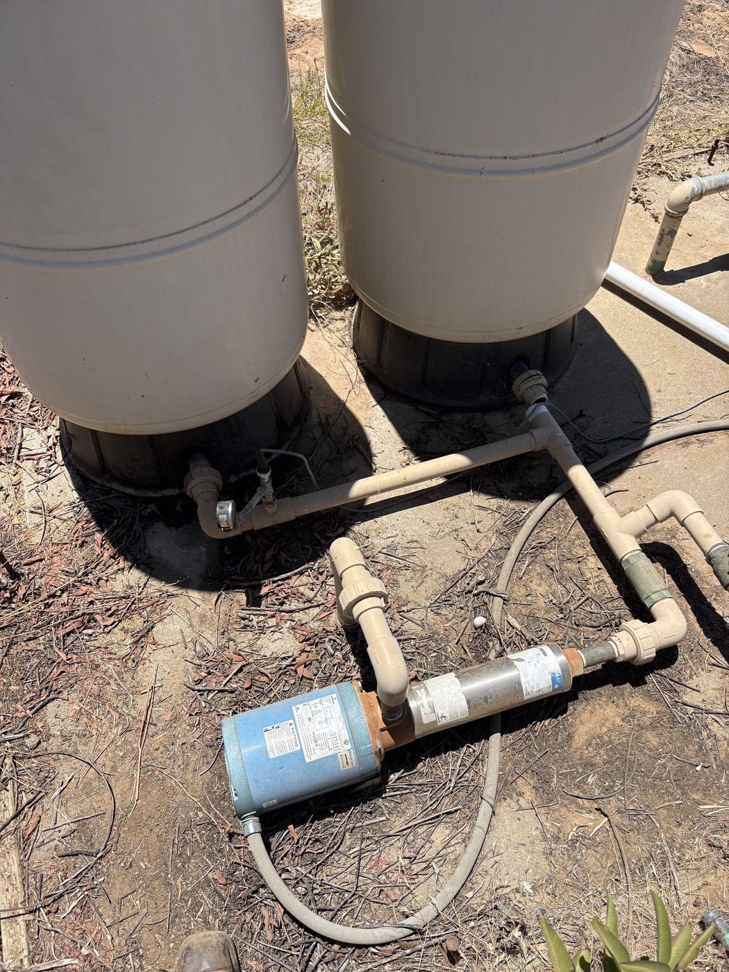 Well and tank evaluation detail in Poway