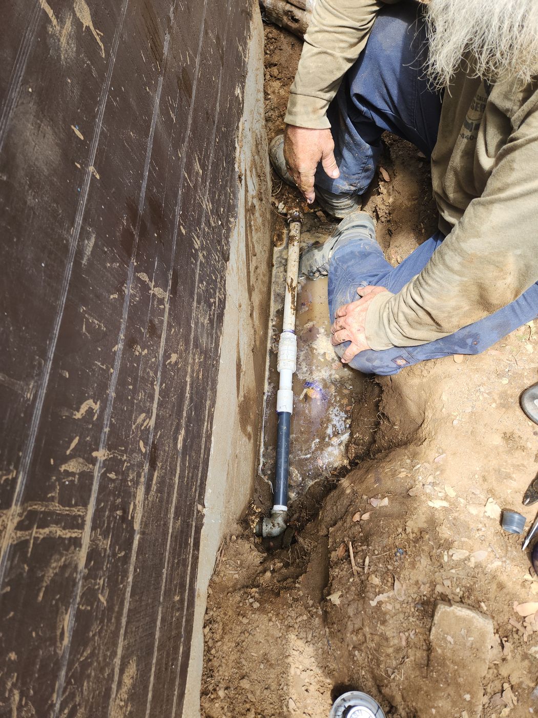 Well and booster plumbing evaluation in Descanso