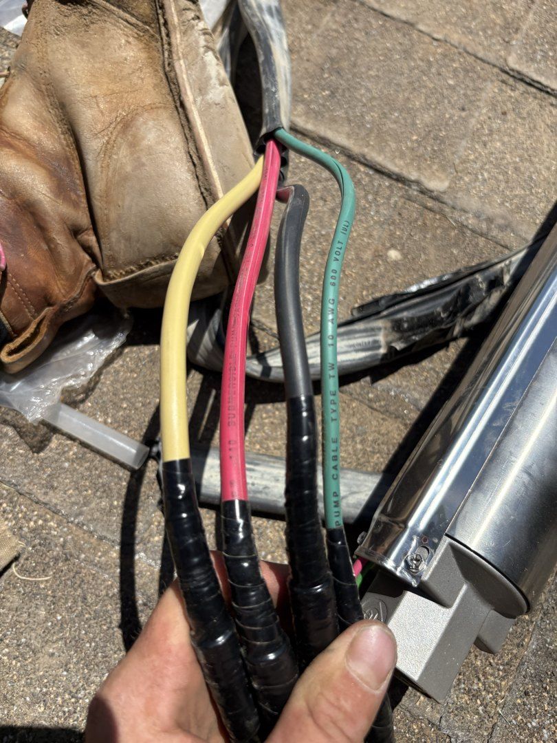 Pump replacement in Descanso