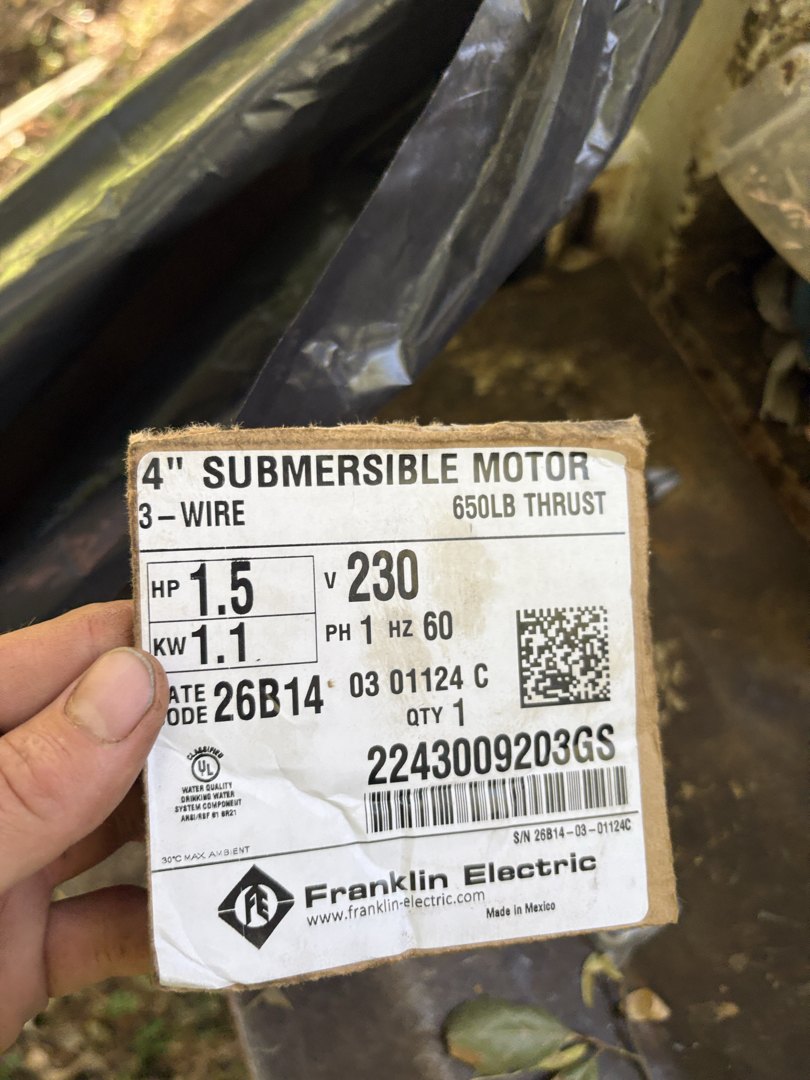 Pump replacement in Alpine