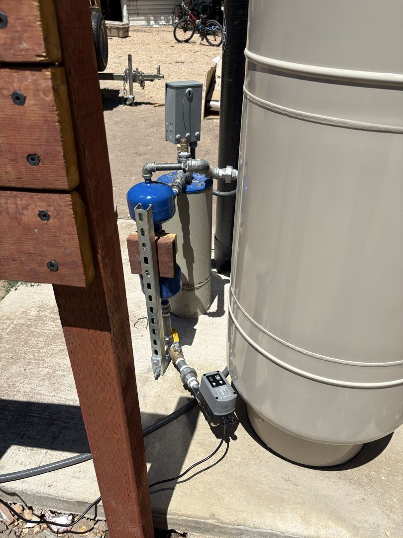 Auto-purge valve installation detail in Big Bear City
