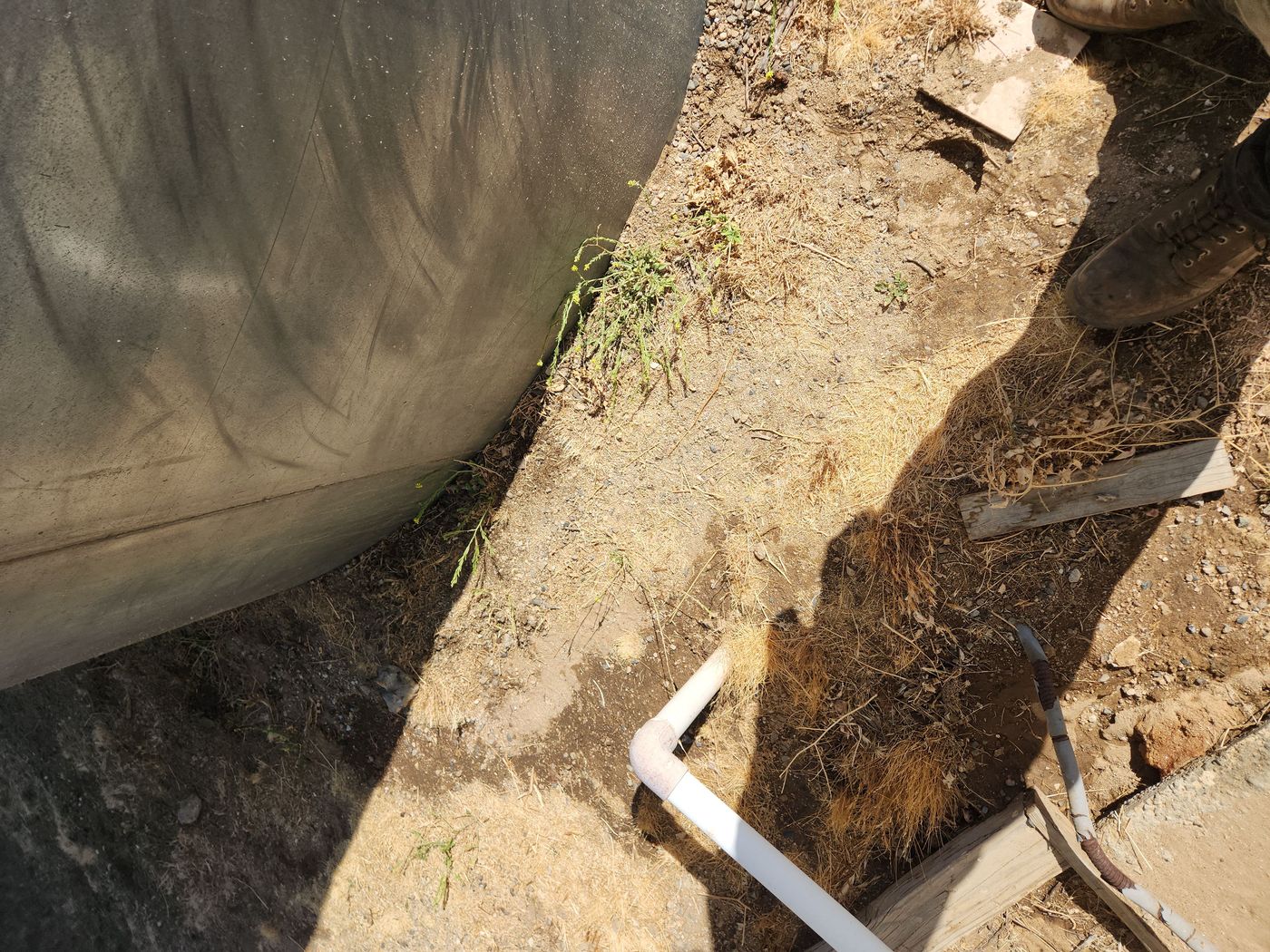 Booster and tank diagnostic detail in Warner Springs