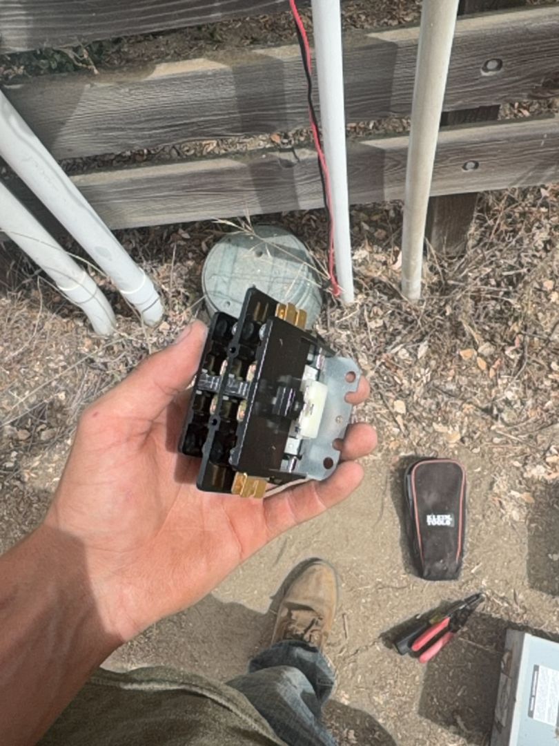 Contactor replacement and diagnostic detail in Pauma Valley