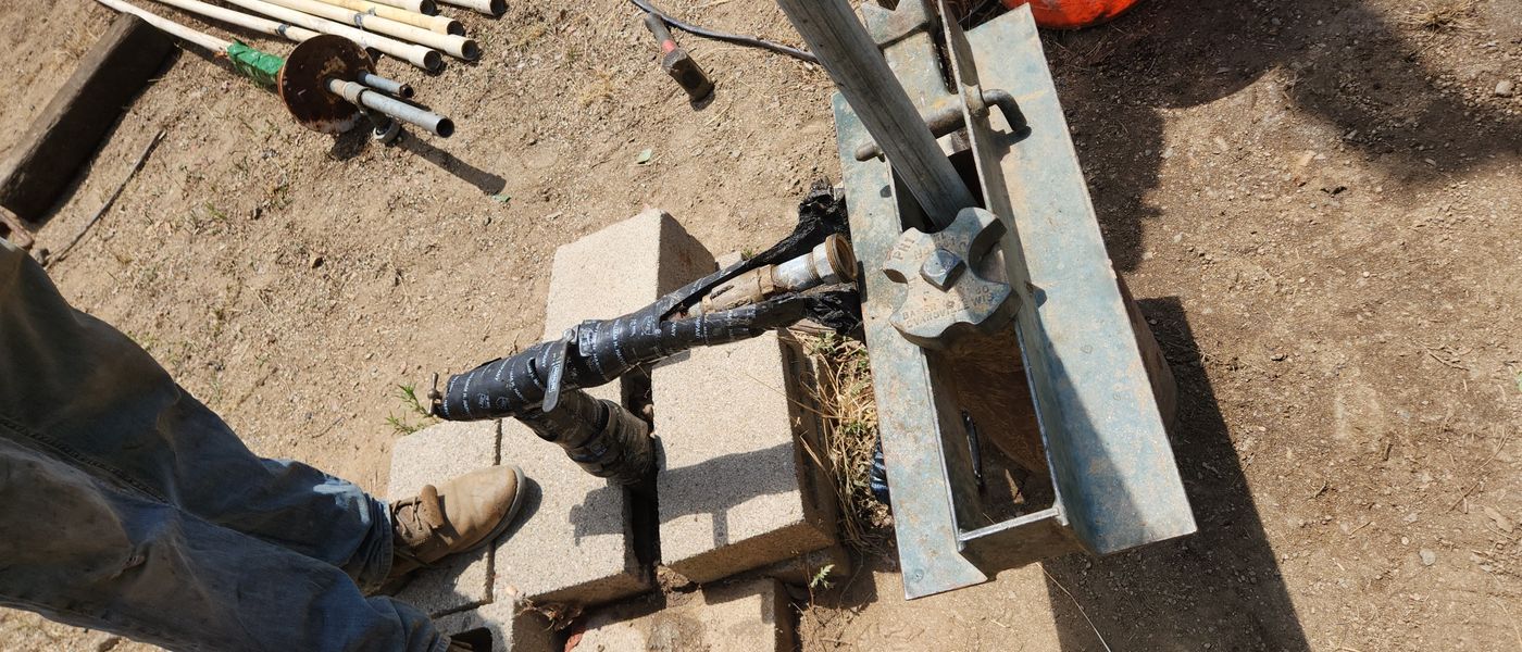 Well bail and brush in Santa Ysabel