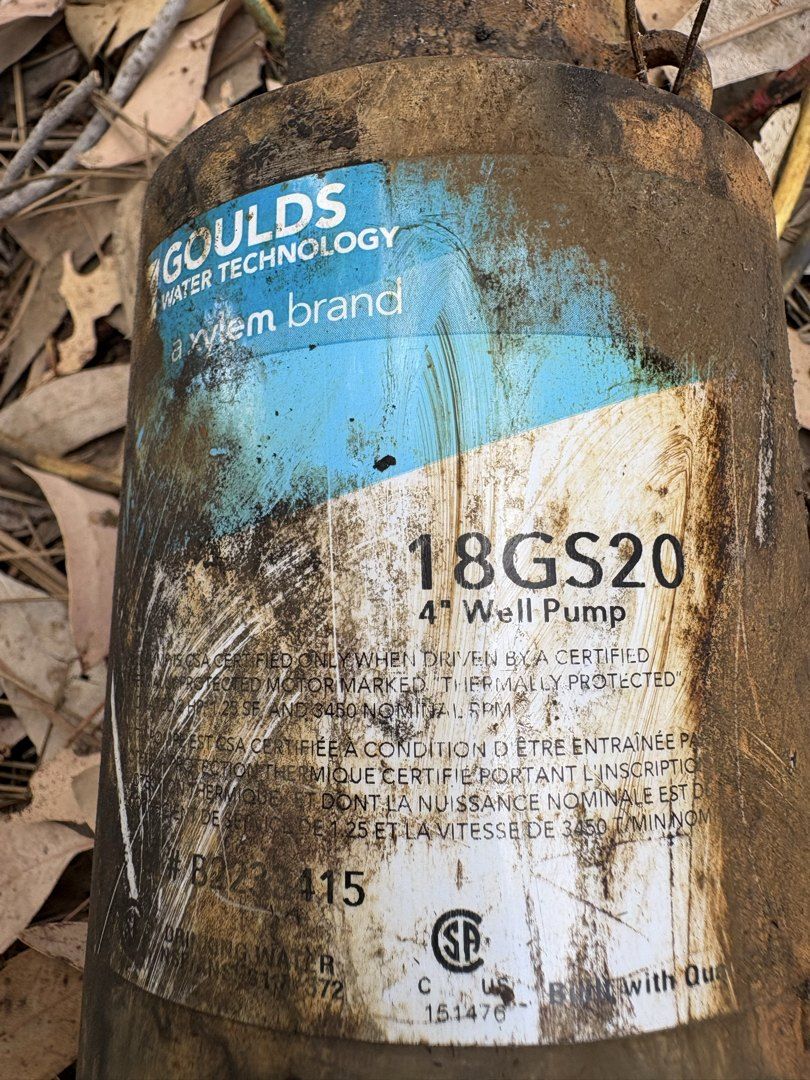 Pump diagnostic detail in Jamul