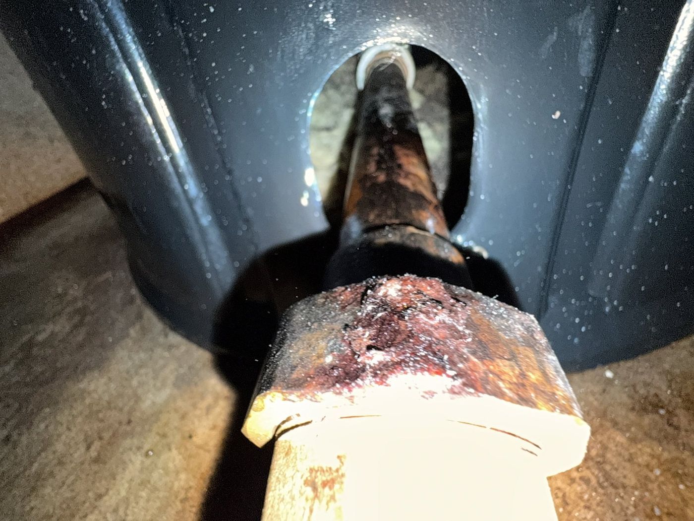 Well system check detail in Ranchita