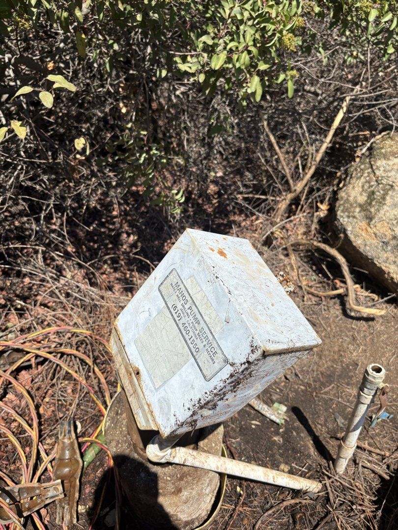 Pull and inspect well pump detail in Jamul