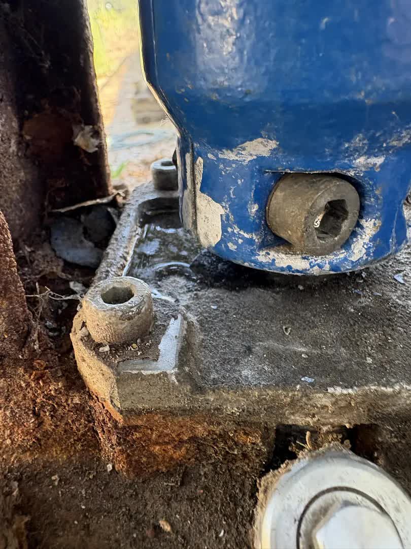 Vertical multistage booster pump base and motor mount in Highland Valley