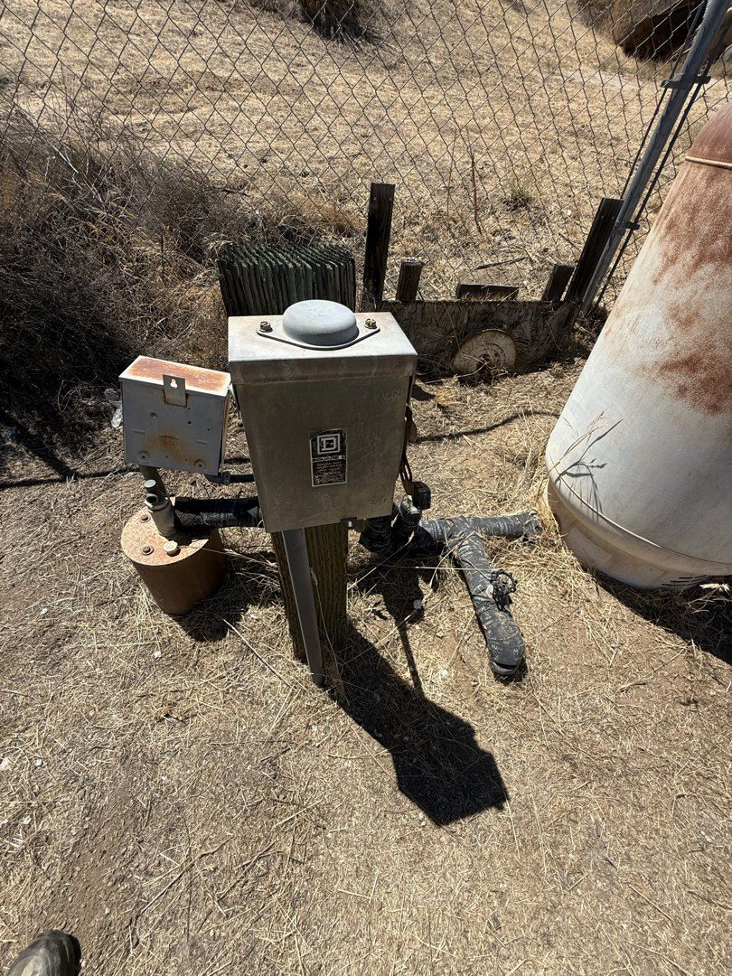Wellhead inspection after a no-water diagnostic in Aguanga