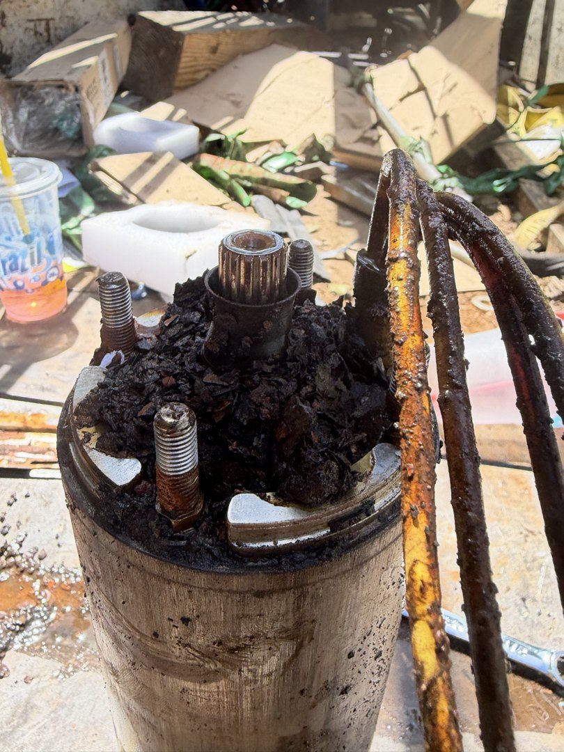 Well pump pulled for inspection in Aguanga