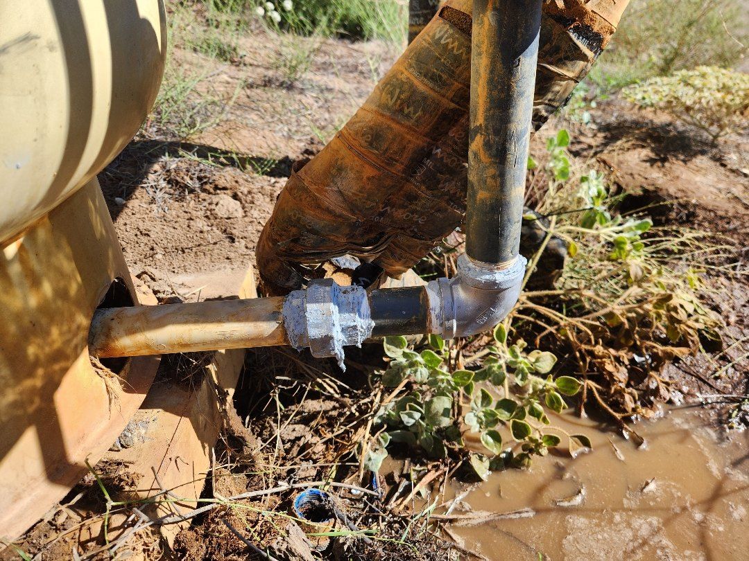 Pressure-tank plumbing repair in Hemet