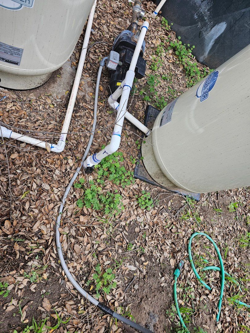 Well control panel after contactor replacement in El Cajon