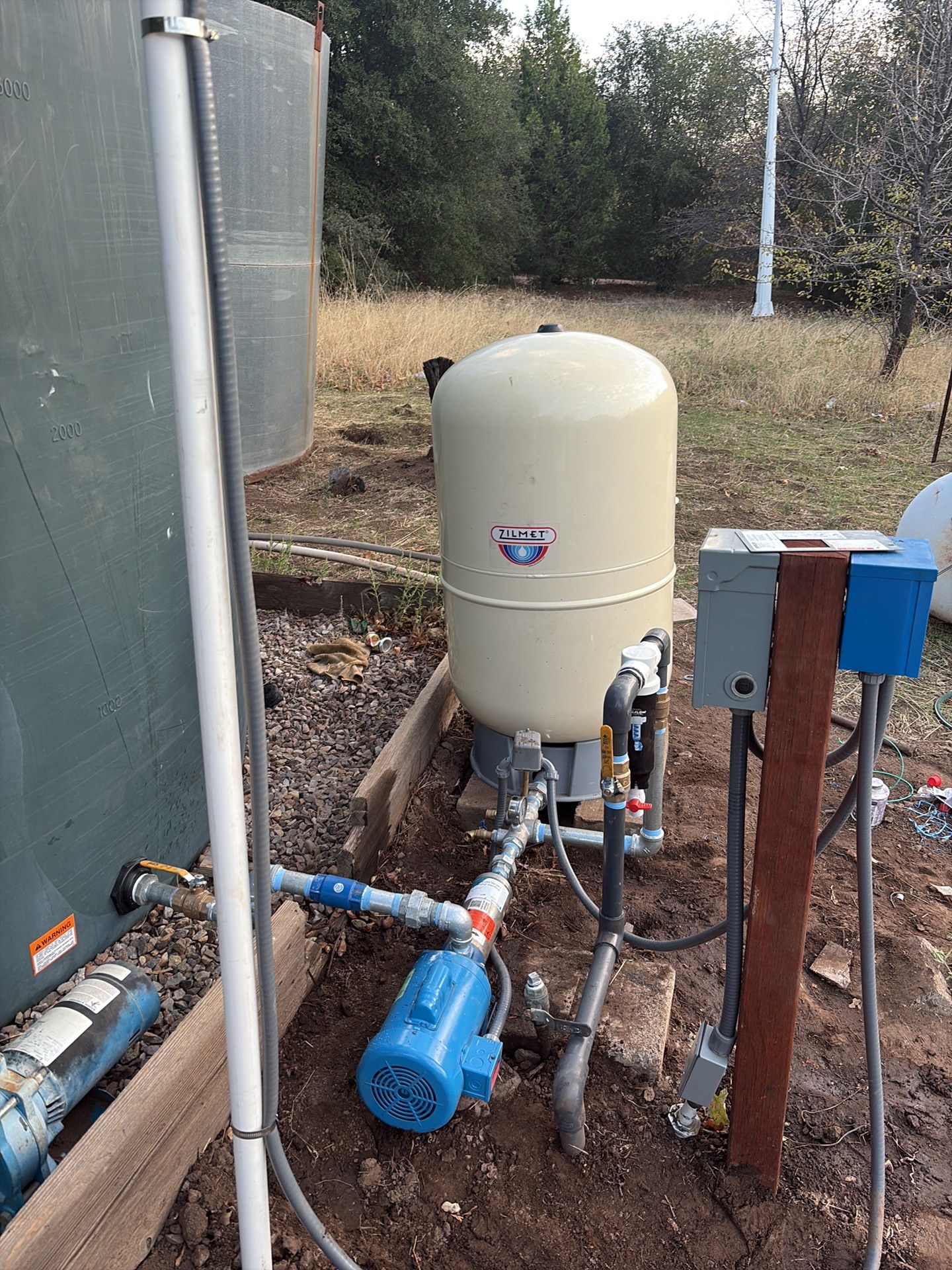 Booster pump upgrade in Julian