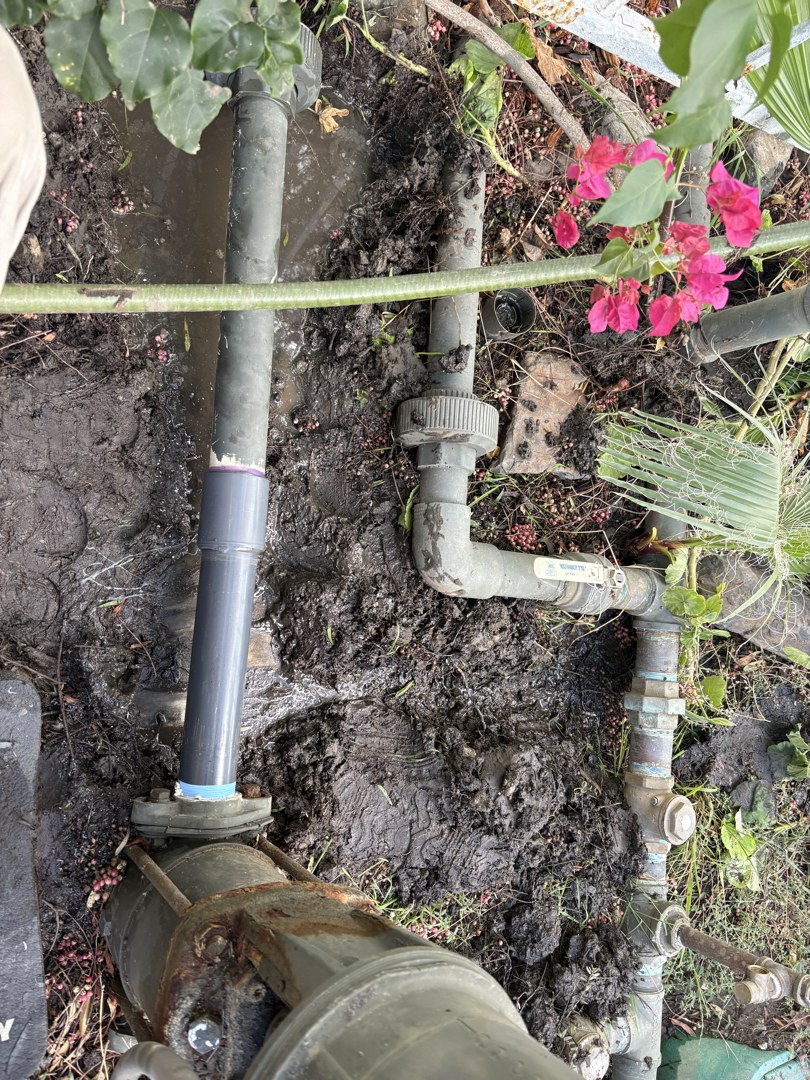Booster pump line leak repair in Temecula